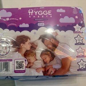Hygge Sheets Purple Twin Bed Pad - 2 Pack
